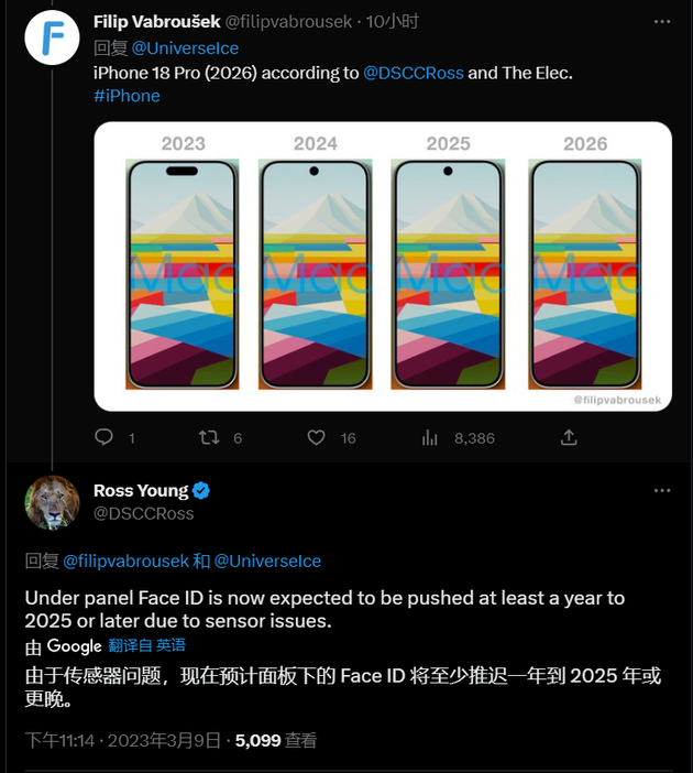 兴平苹果手机维修分享:屏下Face ID有什么优势？iPhone何时会有屏下Face ID？ 